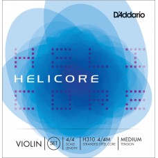 D'Addario H310 4/4M Helicore violin set.